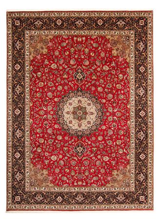 Tapete Persa - Tabriz - Royal - 405 x 302 cm - vermelho