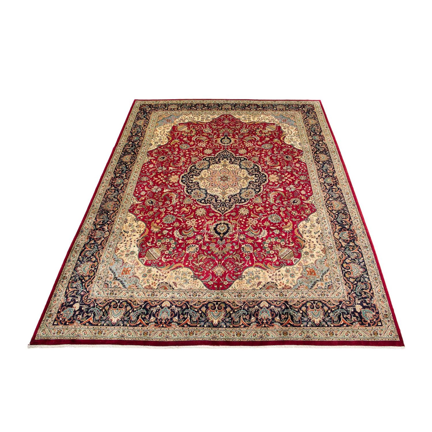 Perzisch tapijt - Tabriz - 395 x 305 cm - rood