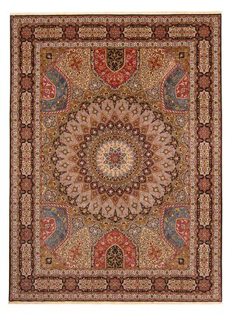 Perzisch tapijt - Tabriz - Royal - 400 x 300 cm - veelkleurig