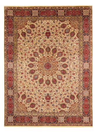 Tappeto Persero - Tabriz - Reale - 393 x 290 cm - marrone chiaro