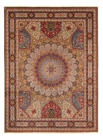 Perzisch tapijt - Tabriz - Royal - 396 x 300 cm - veelkleurig