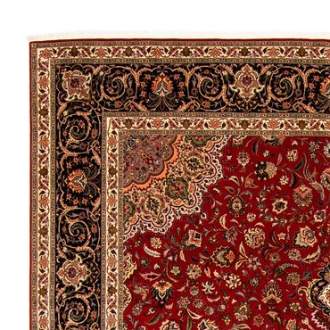 Tapete Persa - Tabriz - Royal - 396 x 302 cm - vermelho escuro