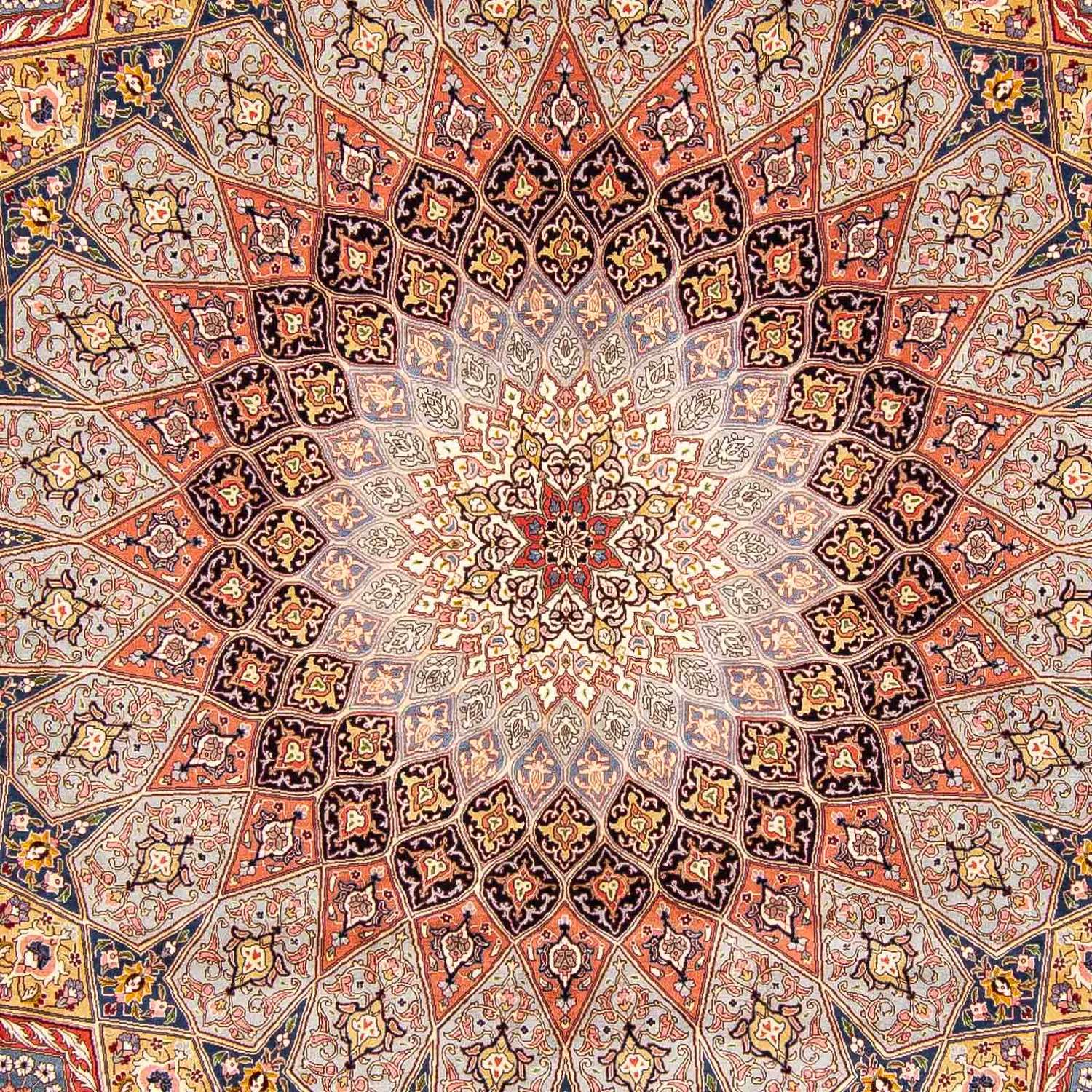 Persisk tæppe - Tabriz - Royal - 412 x 303 cm - flerfarvet