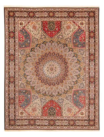 Tapete Persa - Tabriz - Royal - 405 x 303 cm - multicolorido