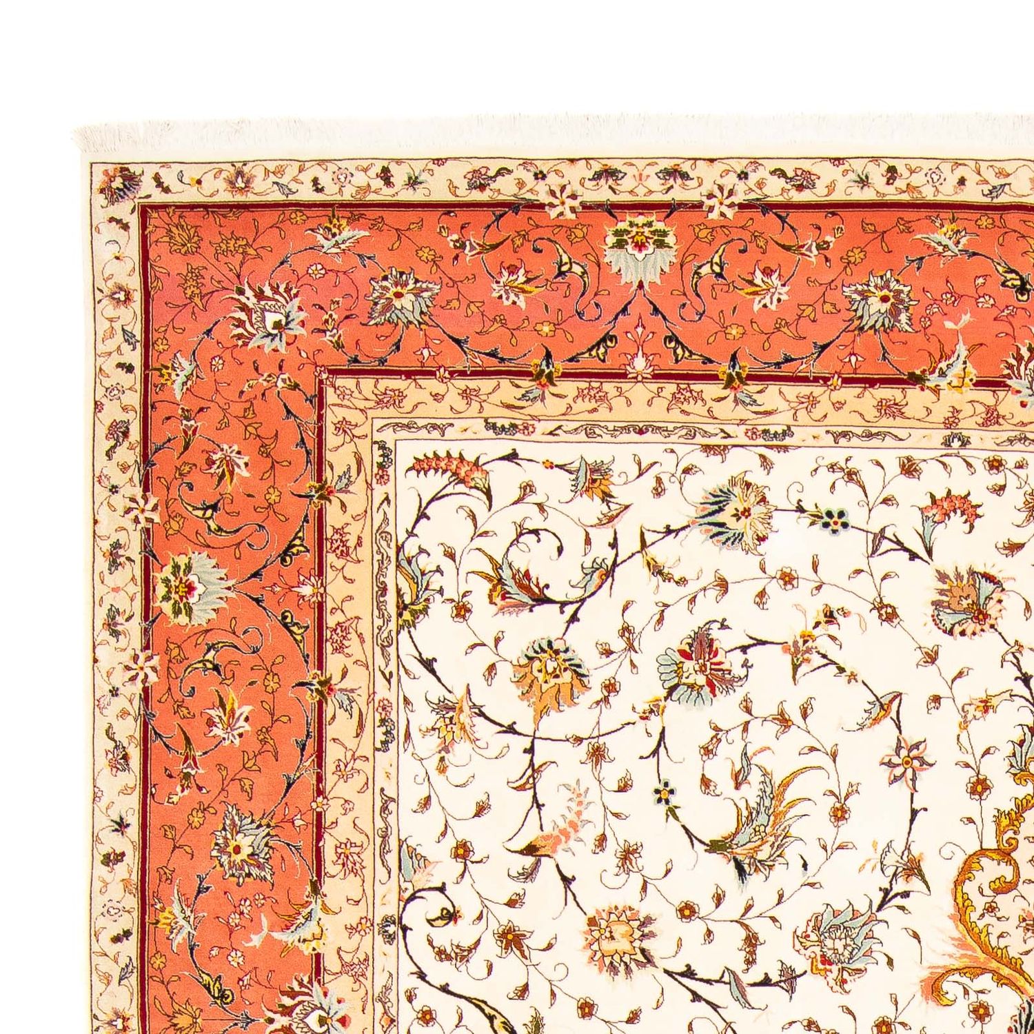 Tappeto Persero - Tabriz - Reale - 403 x 298 cm - beige