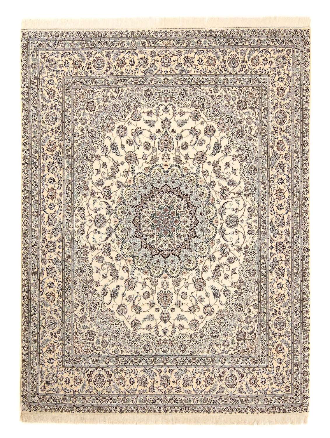Persisk tæppe - Nain - Premium - 330 x 255 cm - beige