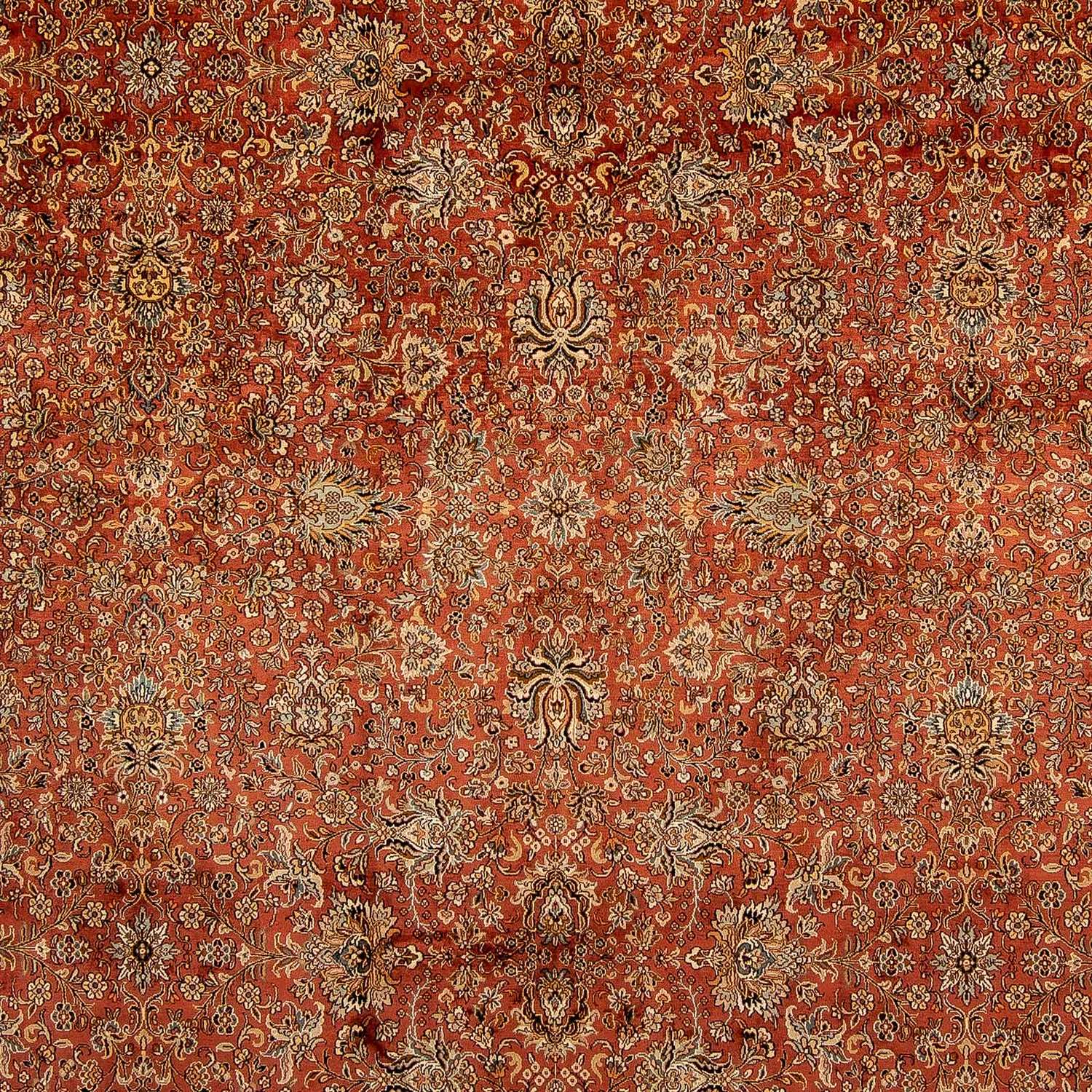 Persisk teppe - klassisk - 336 x 248 cm - mørk rød