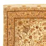 Perský koberec - Tabríz - Královský - 350 x 251 cm - světle hnědá