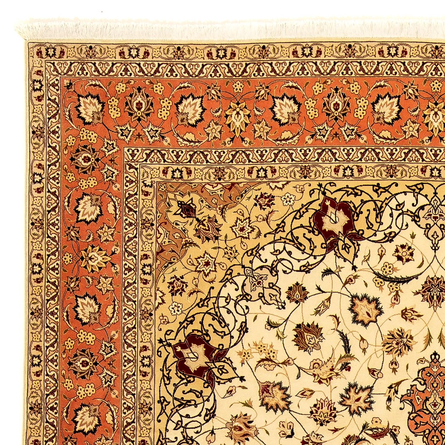 Alfombra persa - Tabriz - 348 x 250 cm - beige