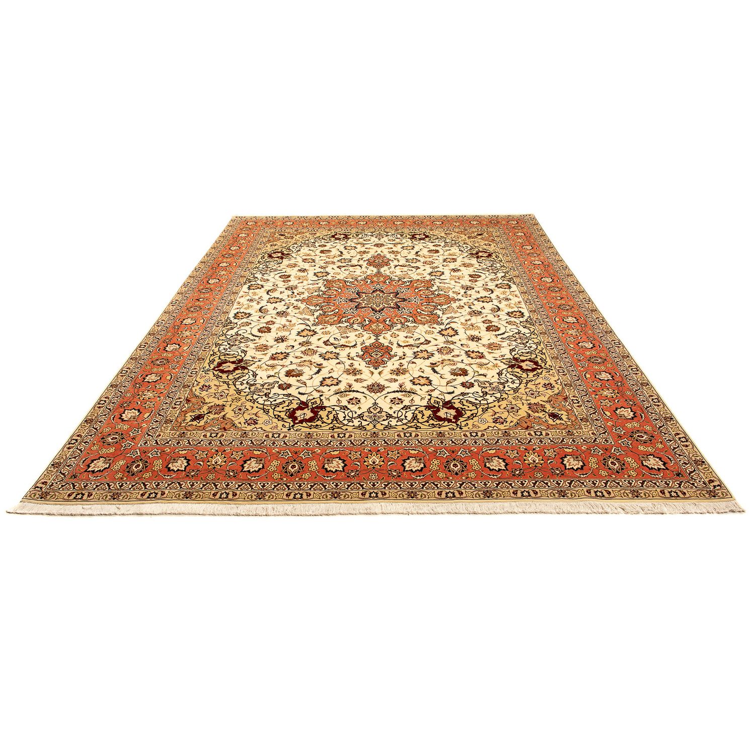 Tappeto Persero - Tabriz - 348 x 250 cm - beige