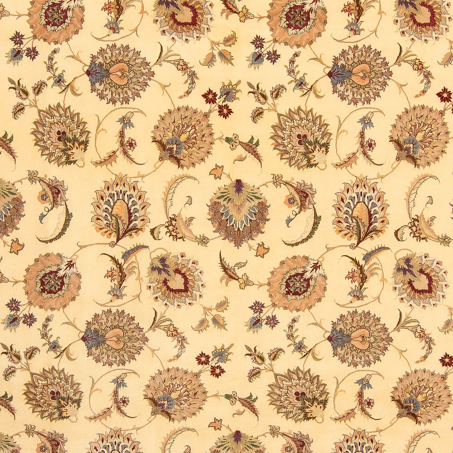 Tapis persan - Tabriz - Royal - 353 x 253 cm - beige