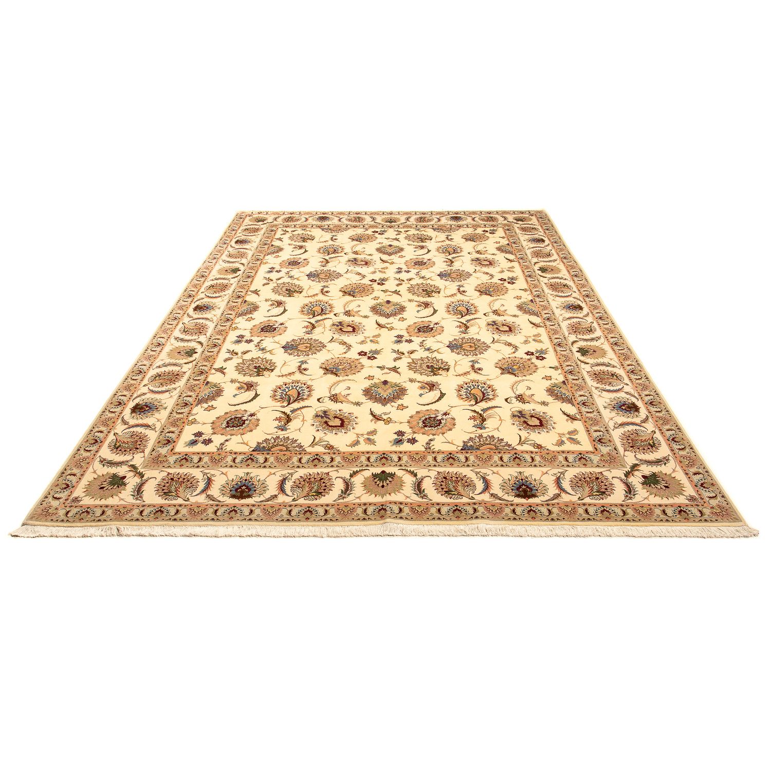 Tappeto Persero - Tabriz - Reale - 353 x 253 cm - beige