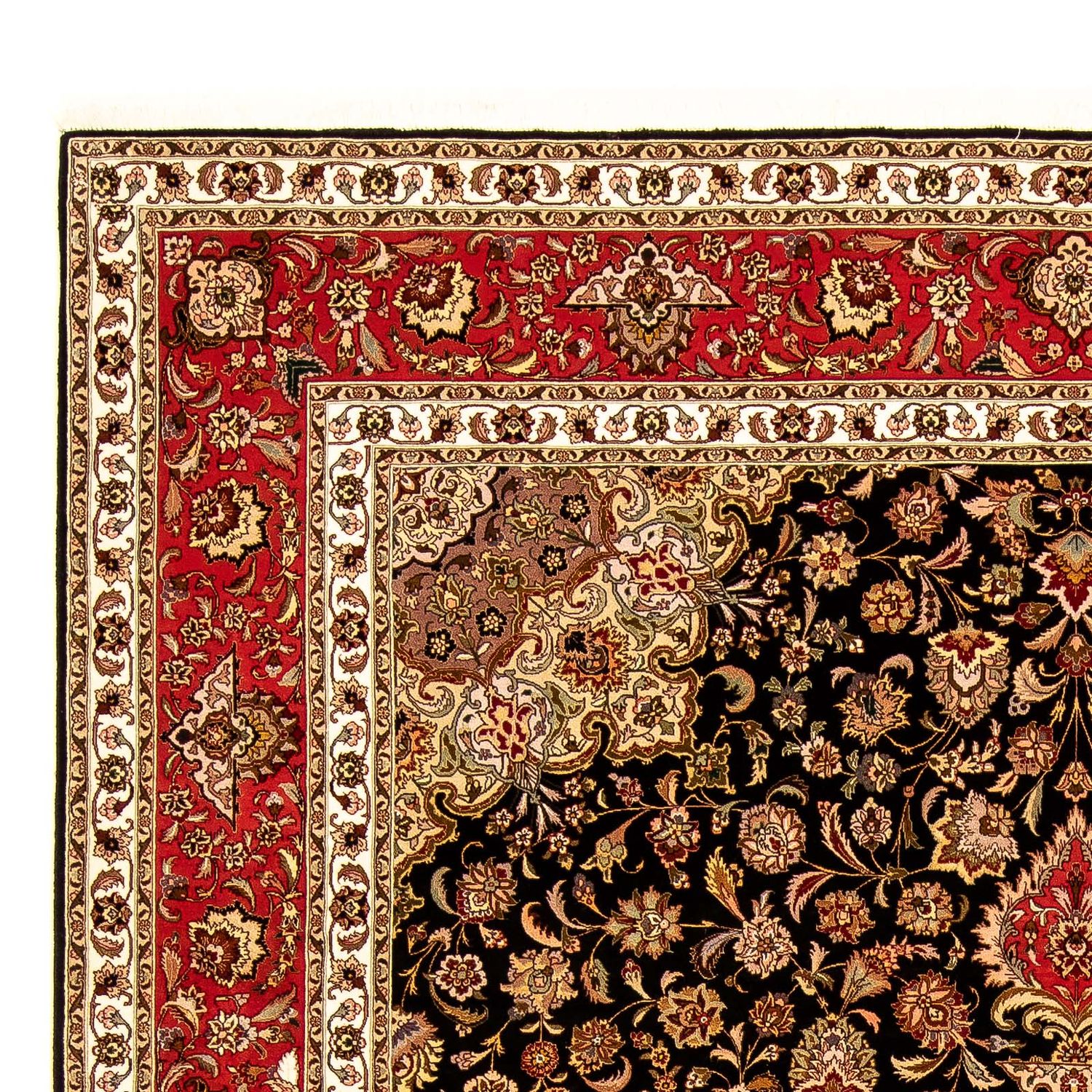 Tapete Persa - Tabriz - Royal - 348 x 250 cm - vermelho