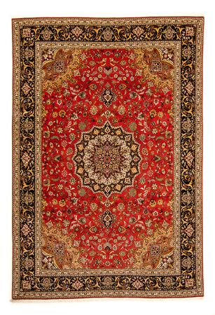 Tapete Persa - Tabriz - Royal - 359 x 254 cm - vermelho