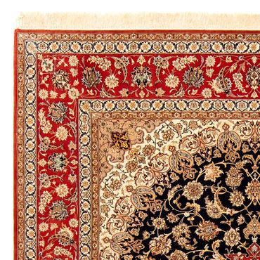 Alfombra Persa - Isfahan - Prima - 344 x 255 cm - rojo oscuro