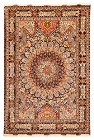 Perzisch tapijt - Tabriz - Royal - 352 x 247 cm - veelkleurig