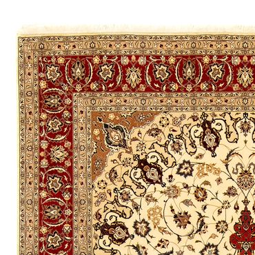 Perzisch tapijt - Tabriz - Royal - 351 x 252 cm - beige