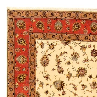 Perzisch tapijt - Tabriz - Royal - 368 x 250 cm - beige