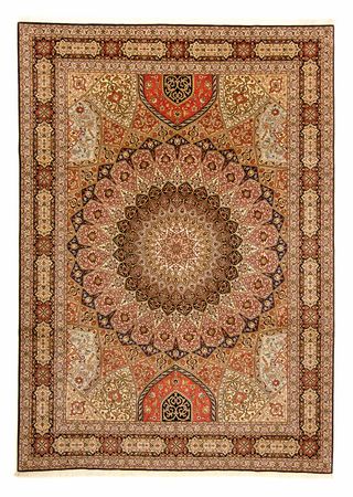 Perzisch tapijt - Tabriz - Royal - 355 x 252 cm - veelkleurig