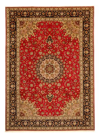 Tapete Persa - Tabriz - Royal - 351 x 253 cm - vermelho