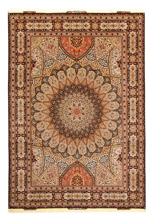 Perzisch tapijt - Tabriz - Royal - 343 x 250 cm - veelkleurig