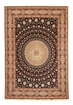 Tappeto Persero - Tabriz - Reale - 338 x 248 cm - blu scuro