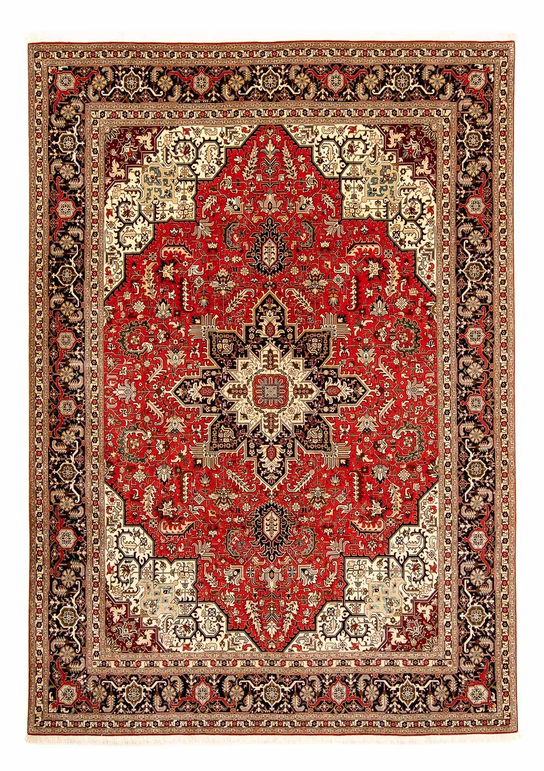 Perser Rug - Tabriz - Royal - 348 x 253 cm - red