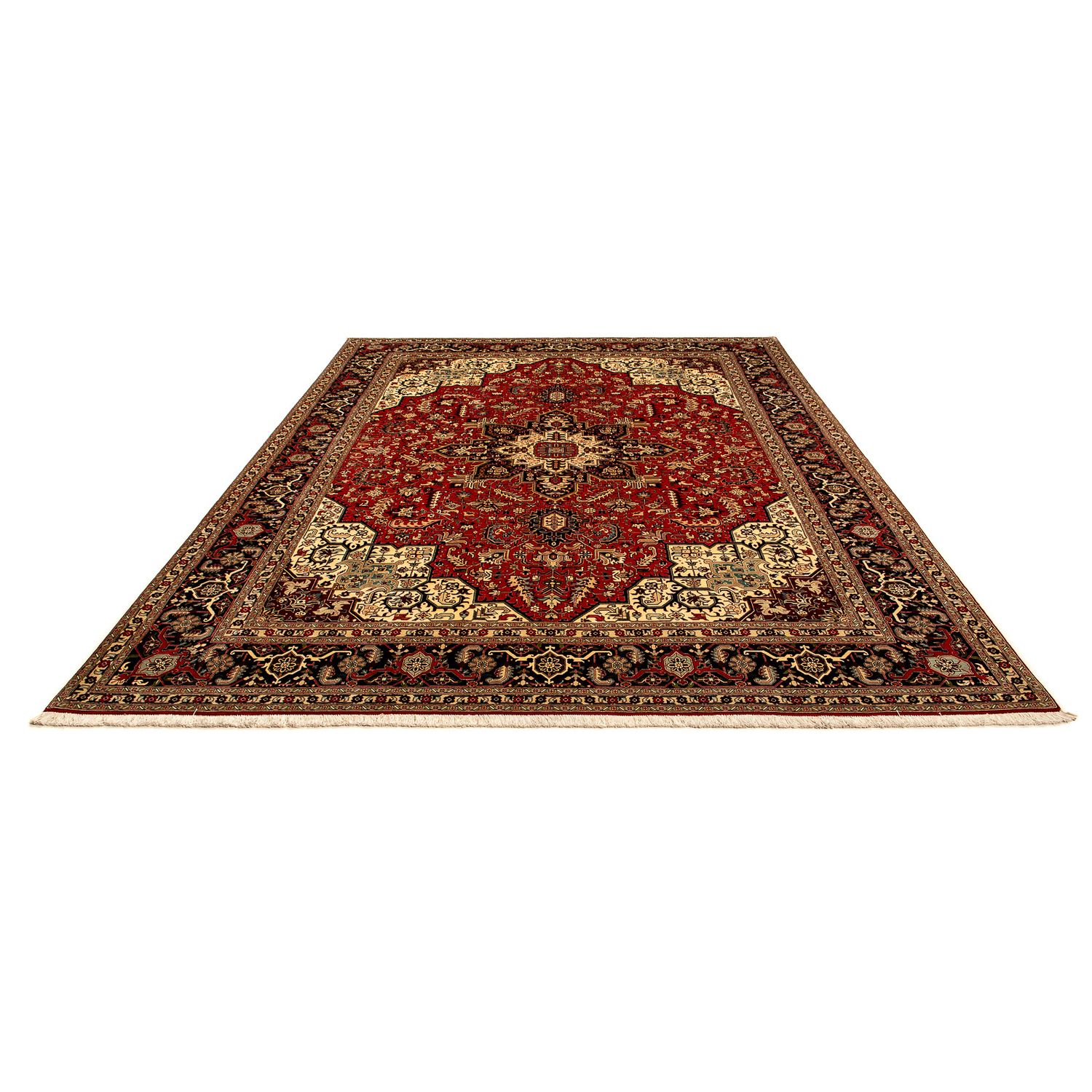 Tapis persan - Tabriz - Royal - 348 x 253 cm - rouge