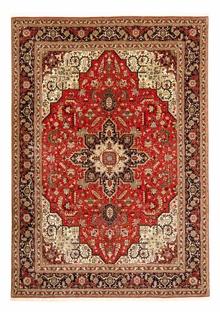 Alfombra Persa - Tabriz - Real - 348 x 253 cm - rojo