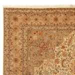 Perský koberec - Tabríz - Královský - 344 x 251 cm - světle hnědá