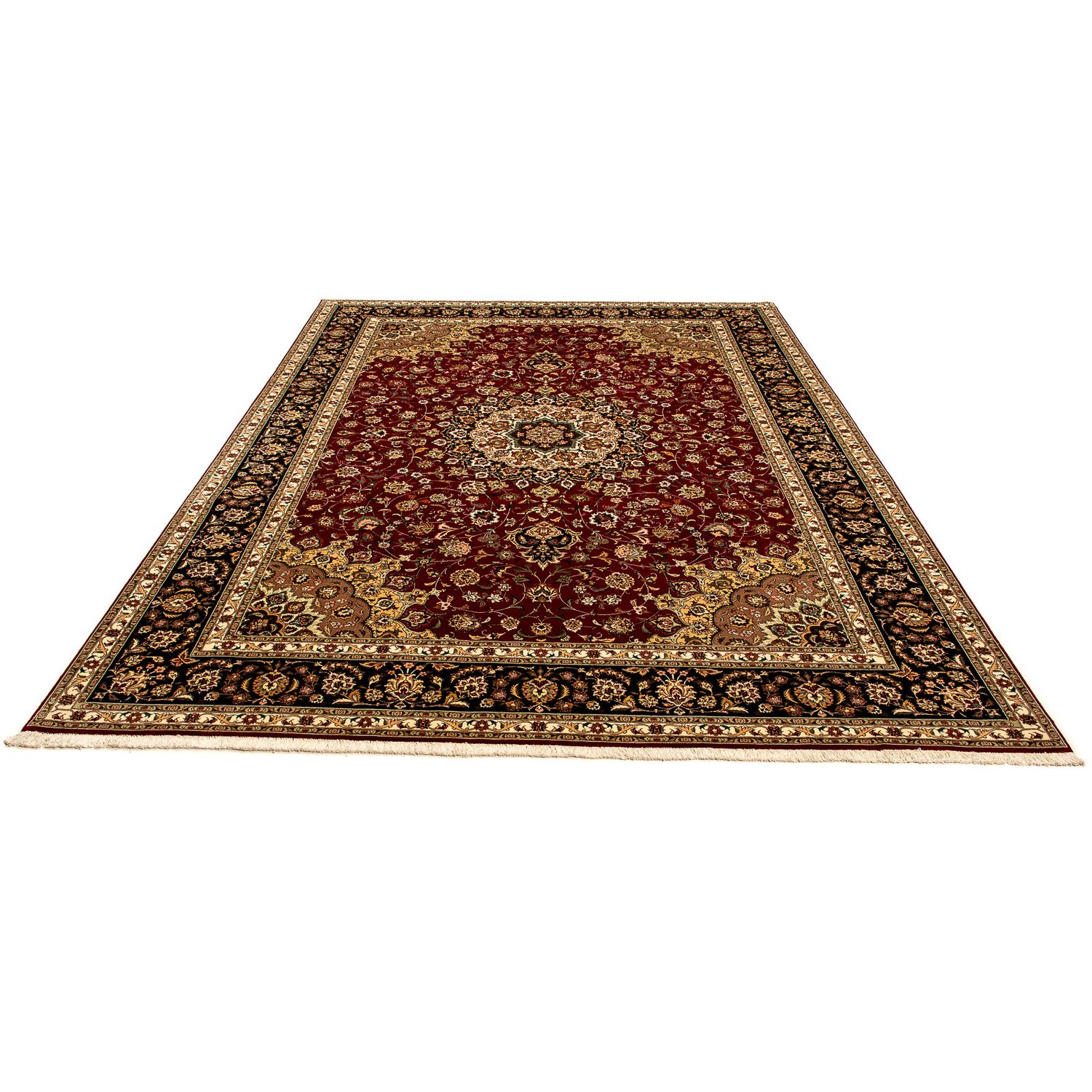 Perzisch tapijt - Tabriz - Royal - 354 x 252 cm - donkerrood