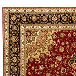 Tapete Persa - Tabriz - Royal - 354 x 252 cm - vermelho escuro