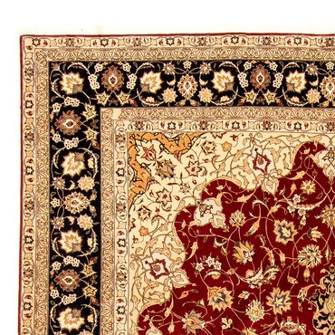 Tapete Persa - Tabriz - Royal - 343 x 255 cm - vermelho escuro