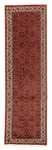 Tapis de couloir Tapis persan - Bidjar - 296 x 82 cm - rouge foncé