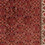 Runner Perský koberec - Bijar - 296 x 82 cm - tmavě červená