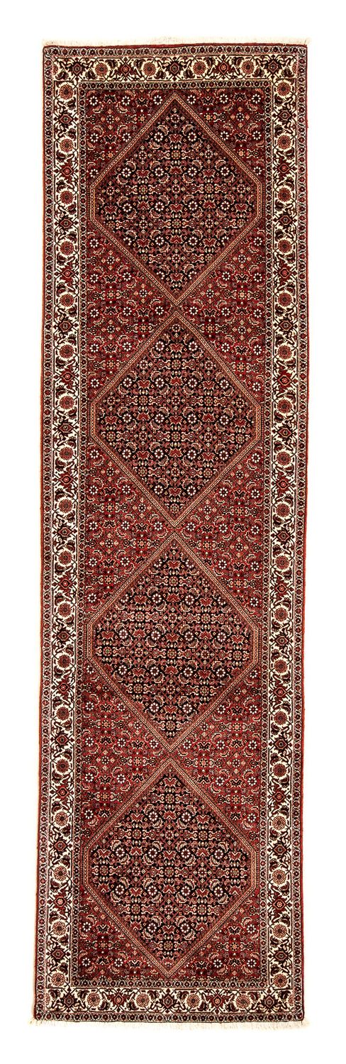 Loper Perzisch tapijt - Bijar - 313 x 81 cm - veelkleurig