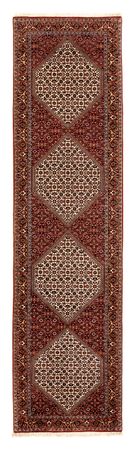 Loper Perzisch tapijt - Bijar - 325 x 85 cm - veelkleurig