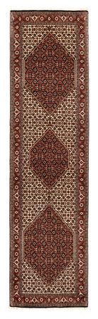 Loper Perzisch tapijt - Bijar - 308 x 81 cm - veelkleurig