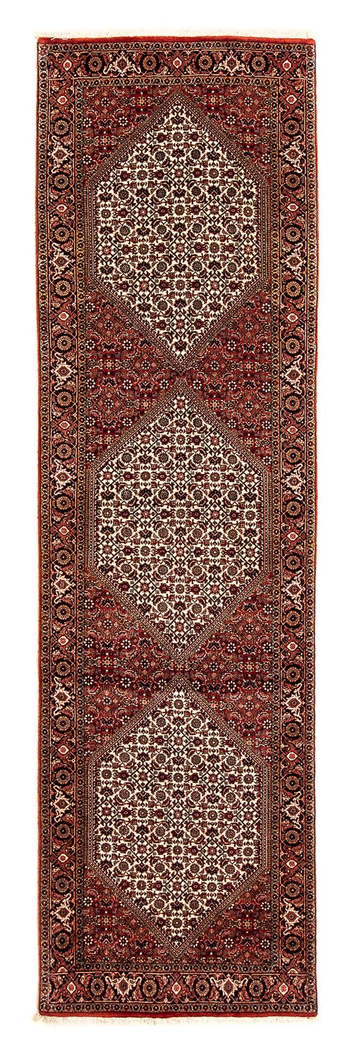 Loper Perzisch tapijt - Bijar - 284 x 80 cm - veelkleurig