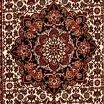 Løber Persisk tæppe - Bijar - 248 x 70 cm - beige