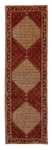 Alfombra de pasillo Alfombra persa - Bidjar - 305 x 84 cm - rojo oscuro