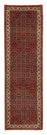 Loper Perzisch tapijt - Bijar - 303 x 84 cm - veelkleurig