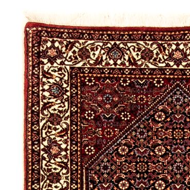 Loper Perzisch tapijt - Bijar - 303 x 84 cm - veelkleurig