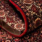 Runner Perský koberec - Bijar - 292 x 84 cm - tmavě červená