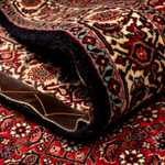 Alfombra de pasillo Alfombra persa - Bidjar - 304 x 86 cm - rojo oscuro