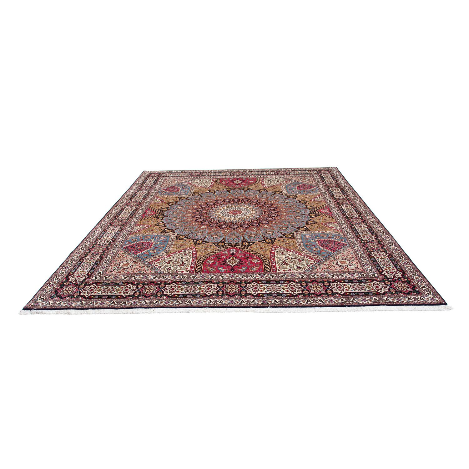 Tapis persan - Tabriz - Royal - 304 x 255 cm - multicolore