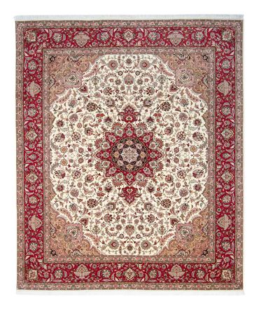 Tapis persan - Tabriz - Royal - 300 x 250 cm - rouge