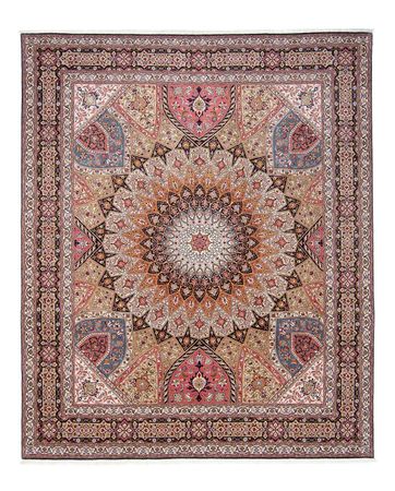 Tapis persan - Tabriz - Royal - 302 x 254 cm - multicolore