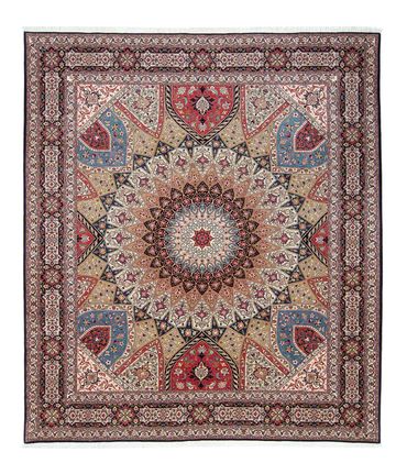 Tapis persan - Tabriz - Royal - 305 x 258 cm - multicolore