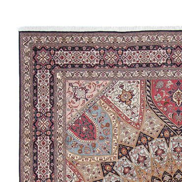 Tapete Persa - Tabriz - Royal - 303 x 254 cm - multicolorido